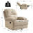 Saidee 35.4" Wide Manual Glider Rocker Recliner Chair-1776640585