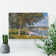 Walnut Tree In A Thomery Field by Alfred Sisley - Wrapped Canvas Painting