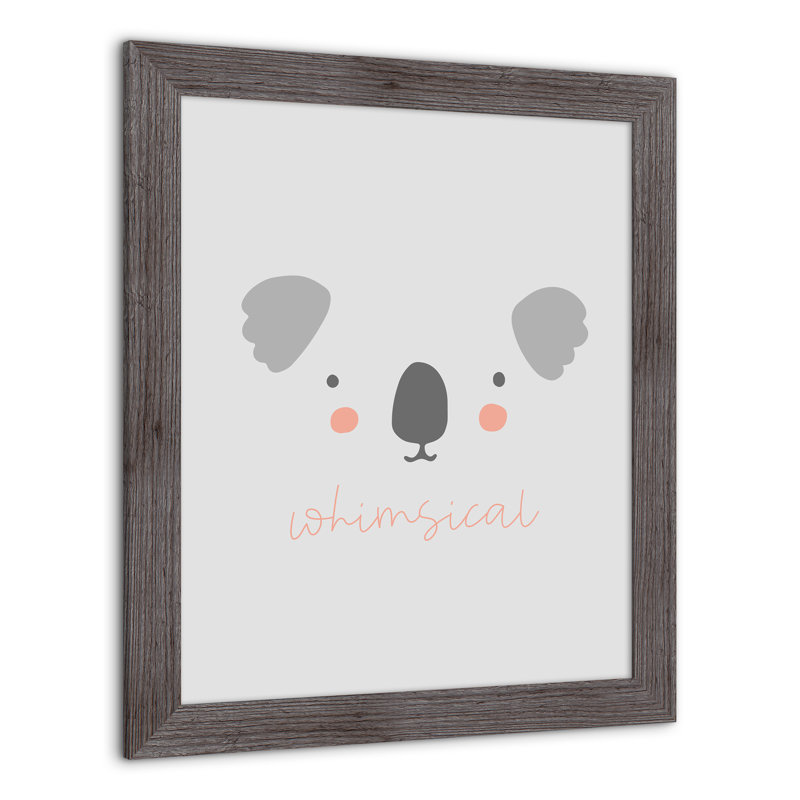 Dozier Animals Framed Art, Grey Framed, 24" H x 20" W x 0.75" D