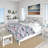 Vintage Beige Minimalism Floral Blossums Coastal Polyester Duvet Cover-94672553