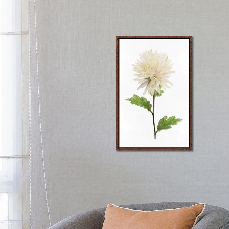 White Blossom IV by Stellar Design Studio - Gallery-Wrapped Canvas Giclée on Canvas, Classic Wood Framed