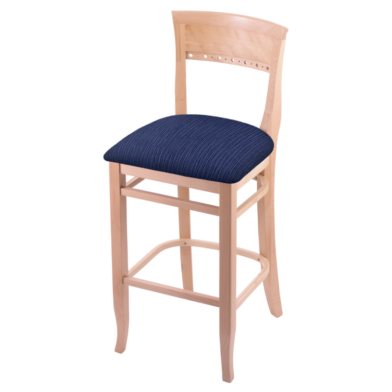 Tabouret 30 ", Naturel, Ancre graphique, Tabouret de comptoir (siège d'une hauteur de 25 p