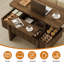 Table de salon relevable en bois avec plateau relevable-112988843