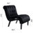 Dorothe Velvet Slipper Chair-62606732-13710683