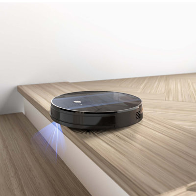 Ultra Thin Robot Vacuum Cleaner, 1800Pa Suction, Self-Charging, Wi-Fi & App Control, Custom Cleaning, 100 Min Runtime