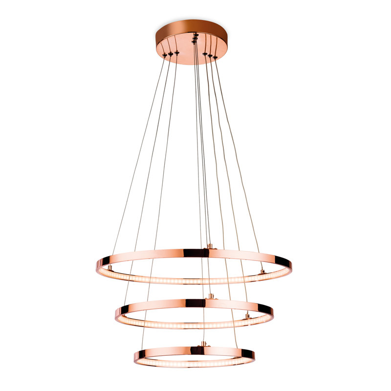 Pendants 1 - Light LED Sphere Pendant, Copper