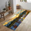 Tapis à poils doux de qualité supérieure avec une bordure exquise avec des motifs floraux complexes, idéal pour rehausser la décoration intérieure et créer des espaces chaleureux et invitants-869090878