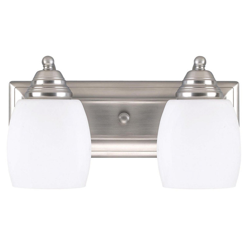Allston 2 - Light Dimmable Vanity Light, Brushed Pewter