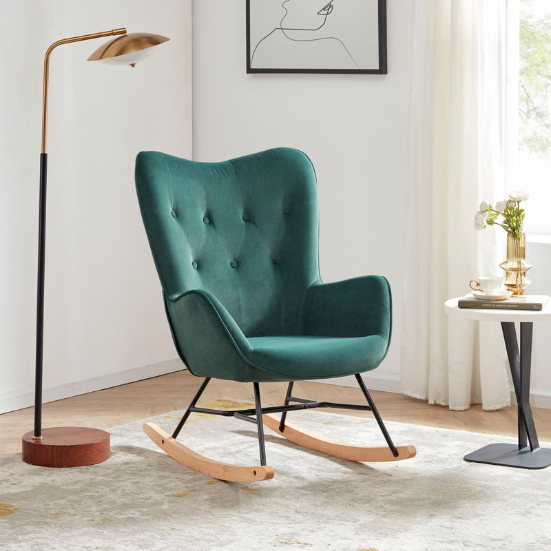 Chaise berçante Jamaia, Vert