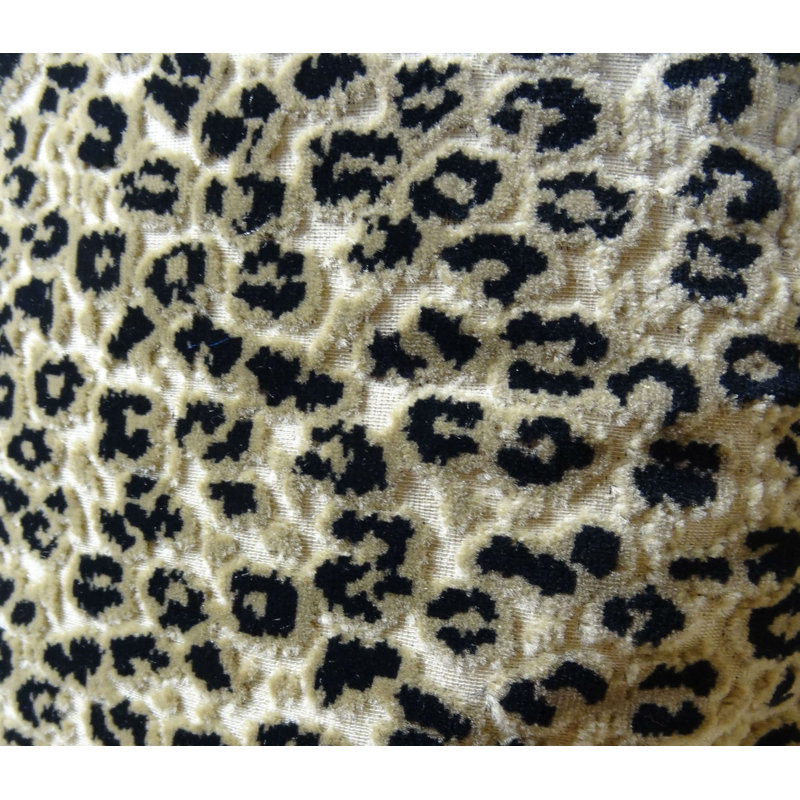 Animal Print Linen Reversible Throw Pillow, 20" H x 26" W