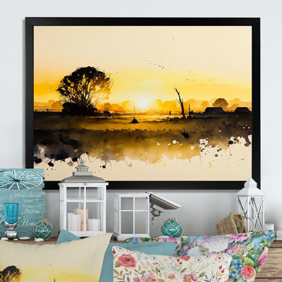 " Countryroad During Golden Hour III "