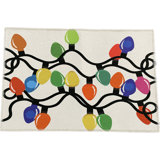 Abstract Area Rug in Primaries
