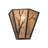 Rustic Lodge Flush Mounted Sconce