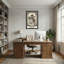 Bath & Laundry Beaver lisant un journal sur une toilette-2050966643