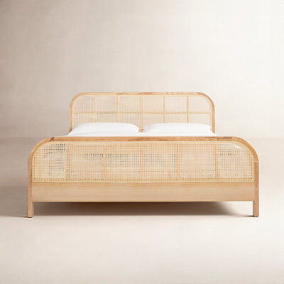 Cane Platform Bed