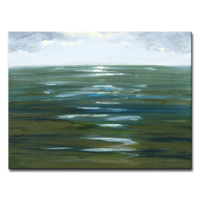 «Overcast» par Dana McMillan, reproduction d'art sur toile tendue, H 16 po x l 20 po x P 1,5 po