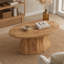 Table basse ovale 47 po, table d'appoint Farmhouse-1735814337