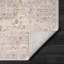 Tapis beige / rouille en polypropylène / polyester tissé à la machine Seaton-1256206989