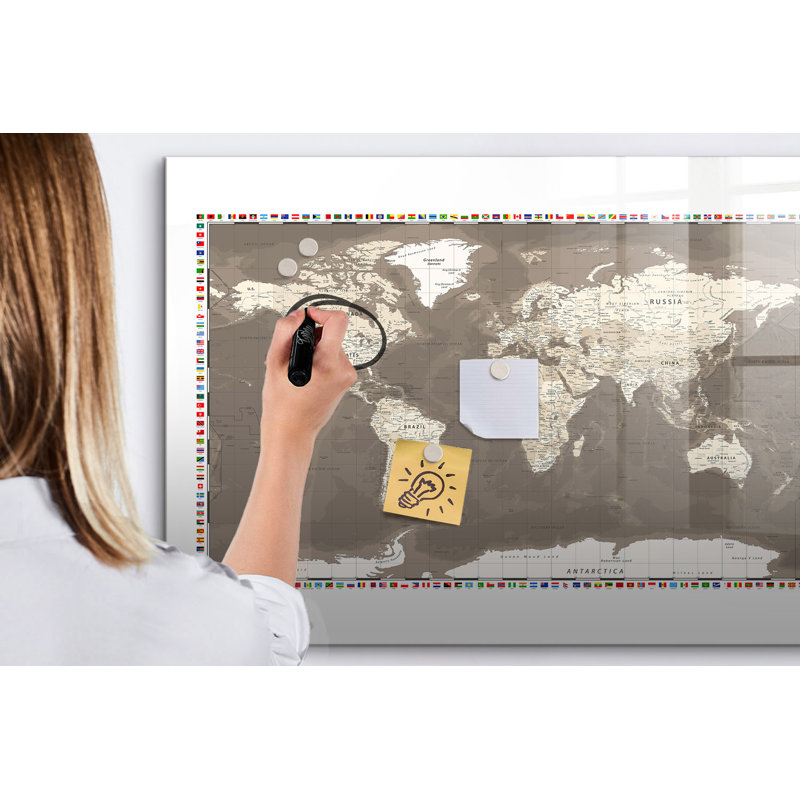 Magnetic Glass Dry Erase Board