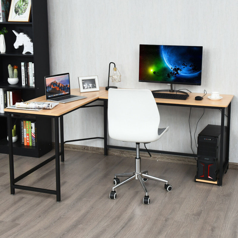 Bureau en L, Naturel