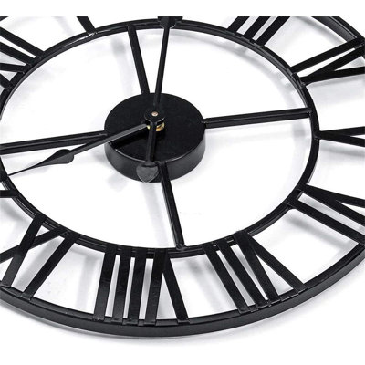 Large Roman Numeral Wall Clock
