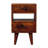 Solid Wood Mini Classic Multi Chestnut Nightstand