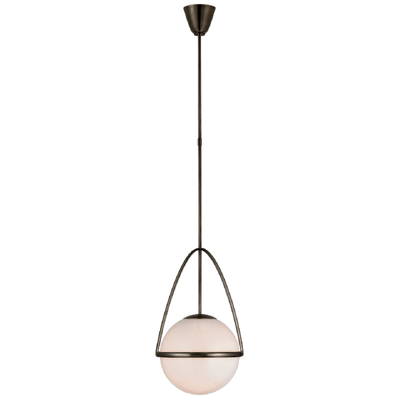 Lisette 1 - Light LED Pendant, Bronze, 59.75" H x 13.25" W x 13.25" D