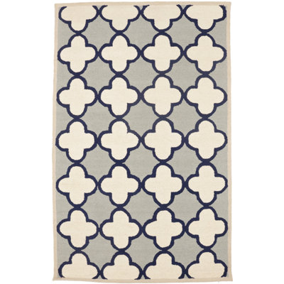 Tapis oriental multicolore moderne 5 x 8