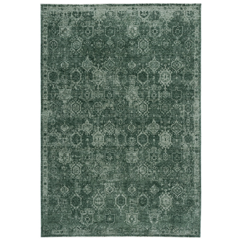 Tapis oriental en tissu Vitnage Overdye 806 Performance, Rectangulaire 8 pi x 10 pi