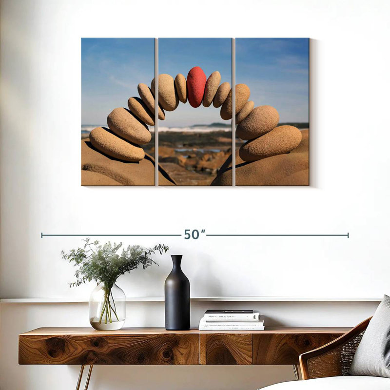 Gillard Beach Stone Arch, 24" H x 38" W