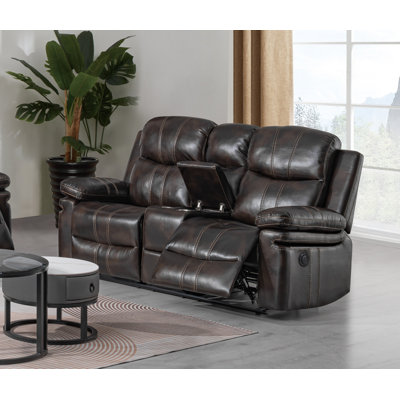 Canessa 70" Upholstered Reclining Loveseat