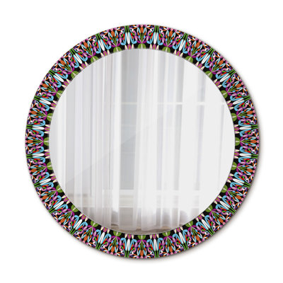 Huldar Glass Flat Wall Mirror