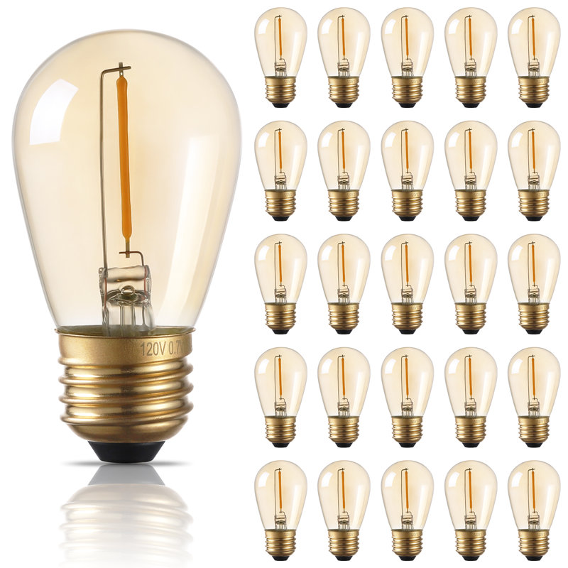Ampoule Edison 0,7 W à DEL à intensité variable de 0,7 W