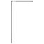 Talcott 195mm H Pivot Framed Walk In Screen with Clear Glass-57965583