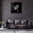 Stunning Decorative Tempered Glass Painting, 19.7 x 19.7 Inches | 100% Tempered Glass, Thickness: 0.16 Inches | UV Printing for Vibrant Colors | Perfect for Home Décor, Living Room or Office Wall Art
