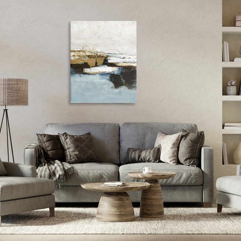 Art mural sur toile Rustic Paint par Design Fabrikken bp-722_CN, H 40 po x l 30 po