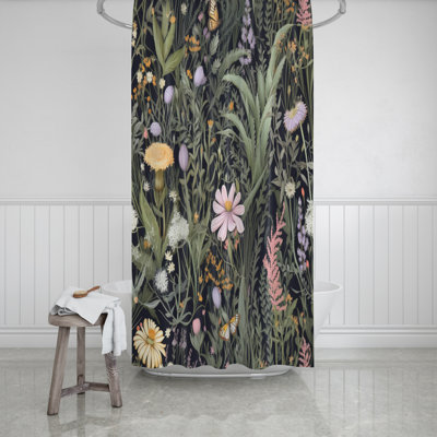Braco Floral Shower Curtain