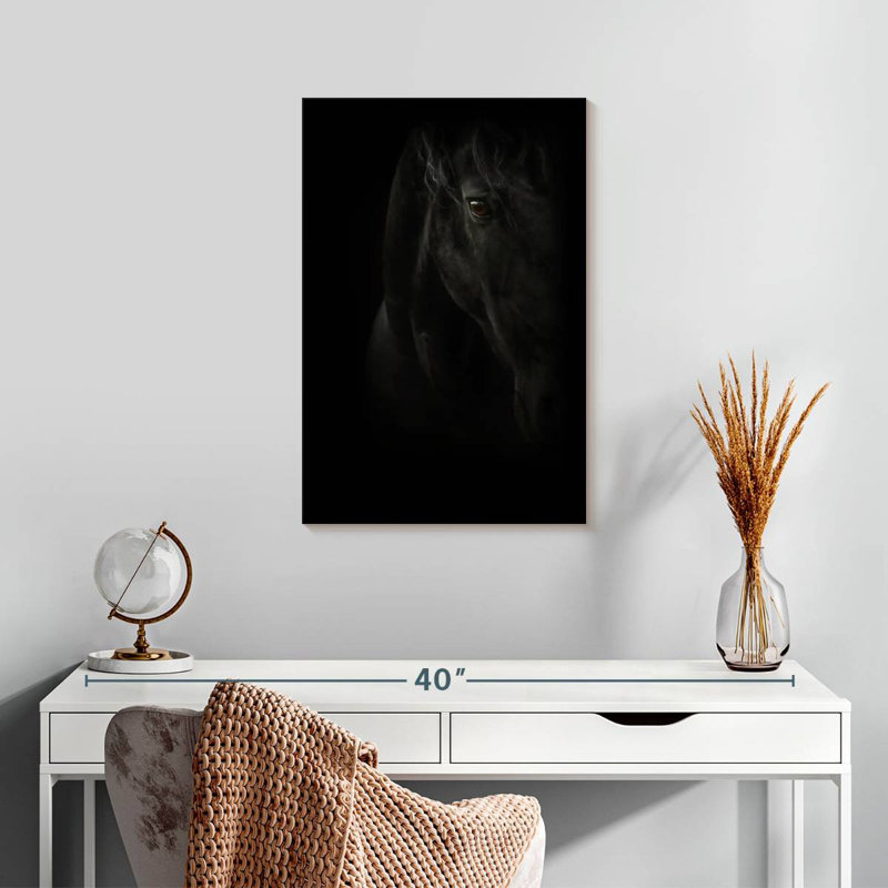 Perle noire Brampt, H 24 po x l 16 po