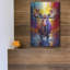  «The River Moose» par Dean Russo, art mural en métal, 12 po x 16 po-1898671