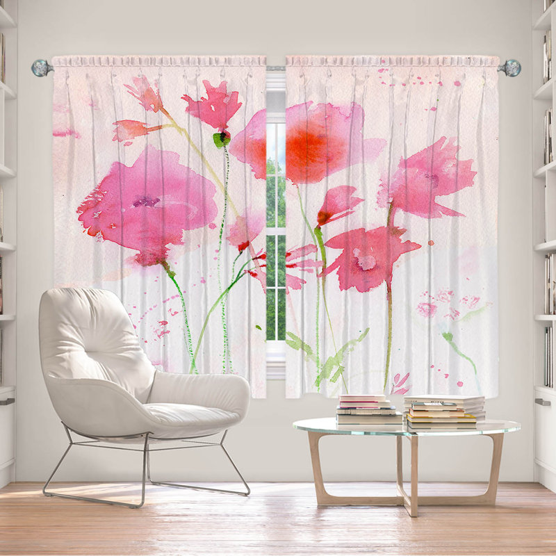 Paire de rideaux obscurcissant en polyester Elaxi, L 40 po x L 61 po