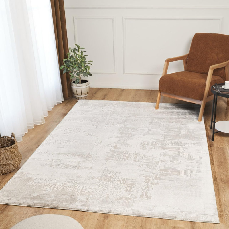 Denaisha Abstract Plain Weave 120cm X 170cm Area Rug