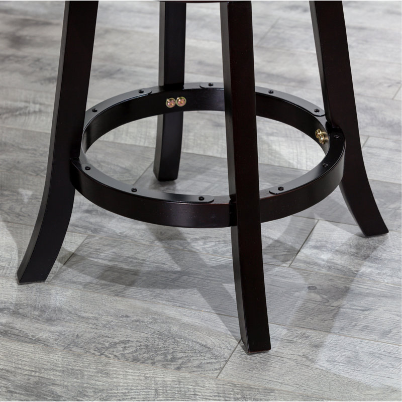 Tabouret confortable à dossier en X avec structure durable et options personnalisables