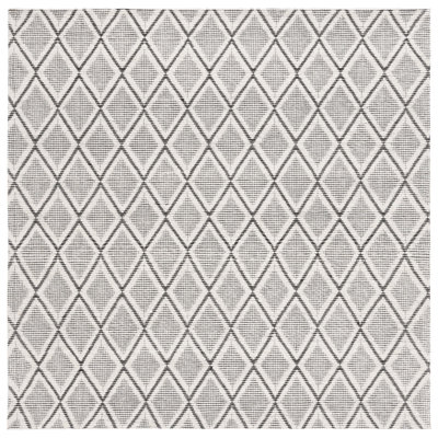 Marbella Hand Woven Wool And Cotton With Latex Geometric Rug