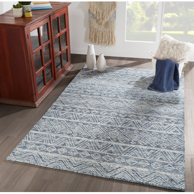 Adhley Wool Geometric Indoor Rug