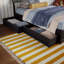 Lit plateforme en bois avec tiroirs de rangement Norla-317705635-317705661