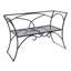 Banc de jardin en fer forgé Ameer