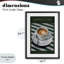 «Cappuccino Coffee over Stripes», reproduction encadrée sous verre, design par Andreas Magnusson-1873046255-1873046252