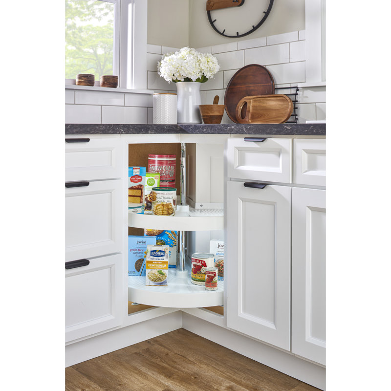 Rev-A-Shelf Lazy Susan, L 23 po, blanc