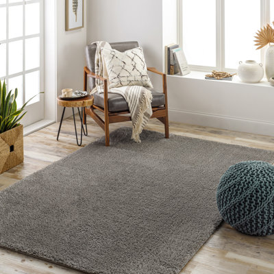 Solid Shag Area Rug - Basics by Wayfair™