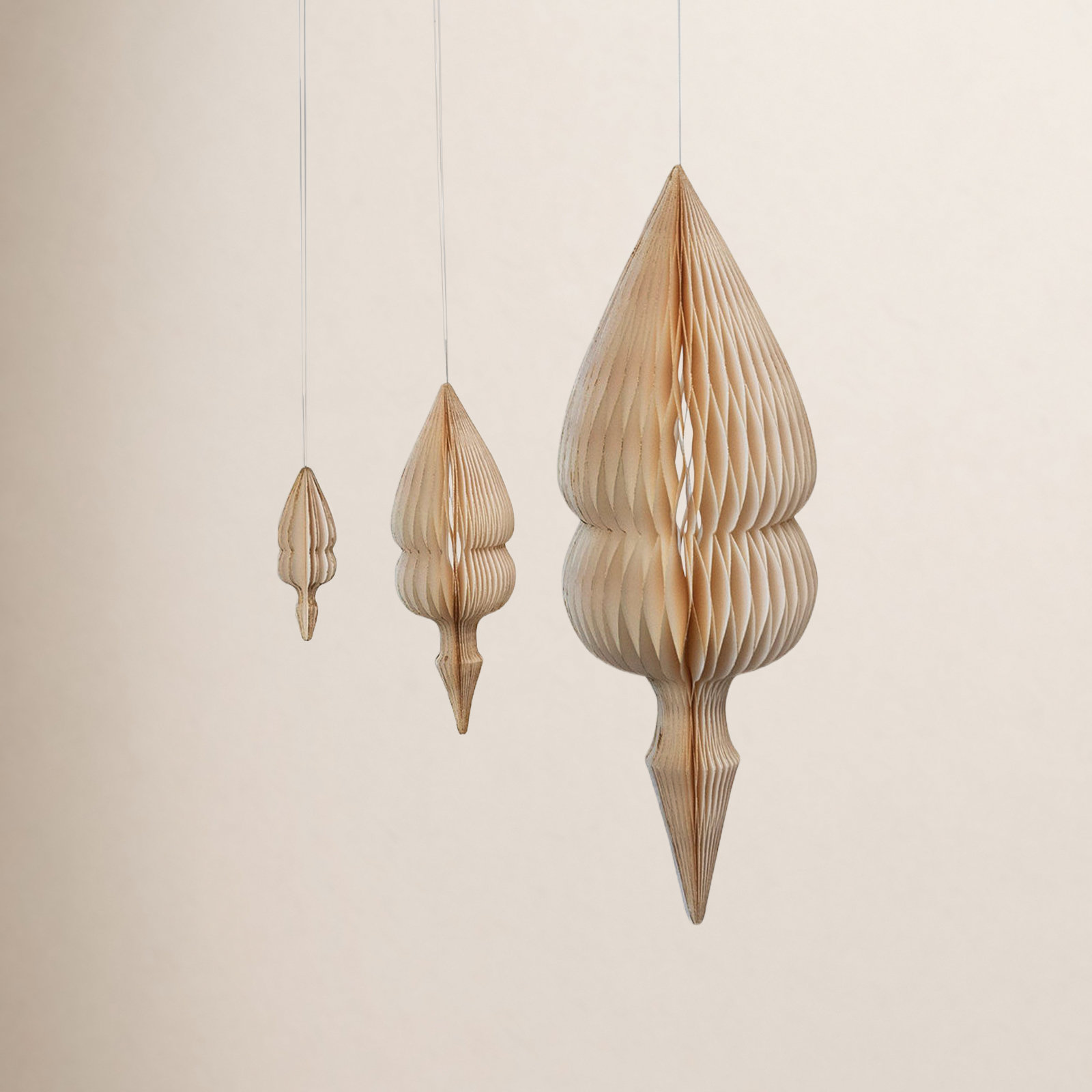 22'' Paper Finial Ornament